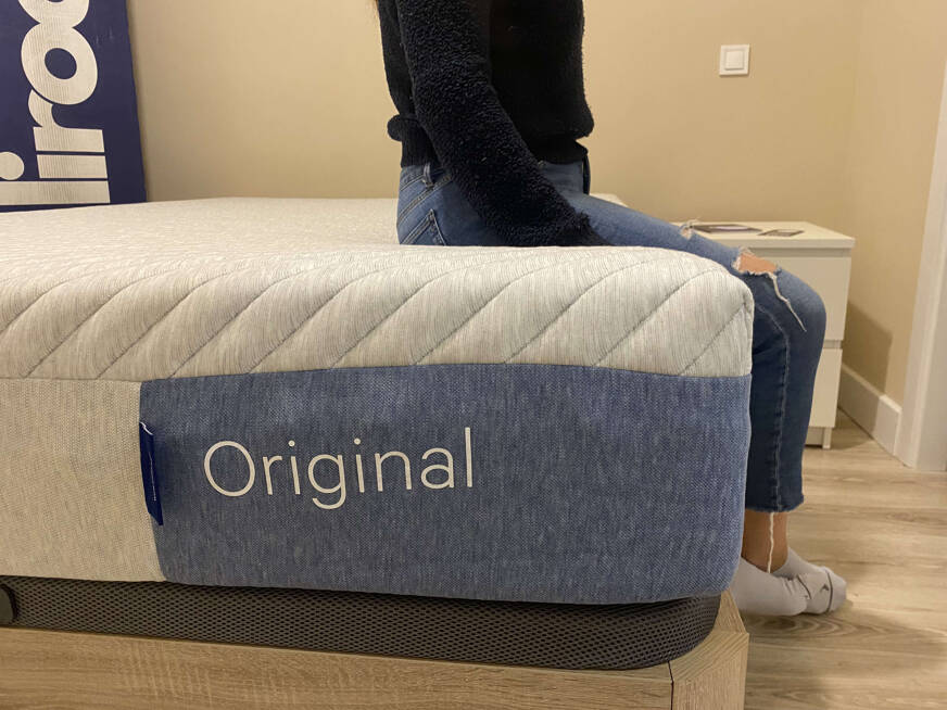 firmeza colchón liroon sentada